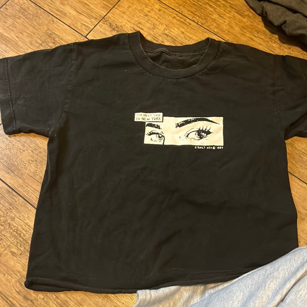 john galt/brandy melville tee, worn, great condition, no stains